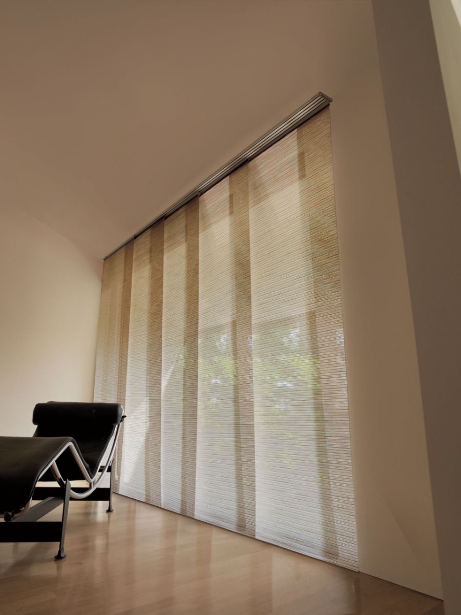 Custom Sliding Panel Track Blinds / Shades - Products