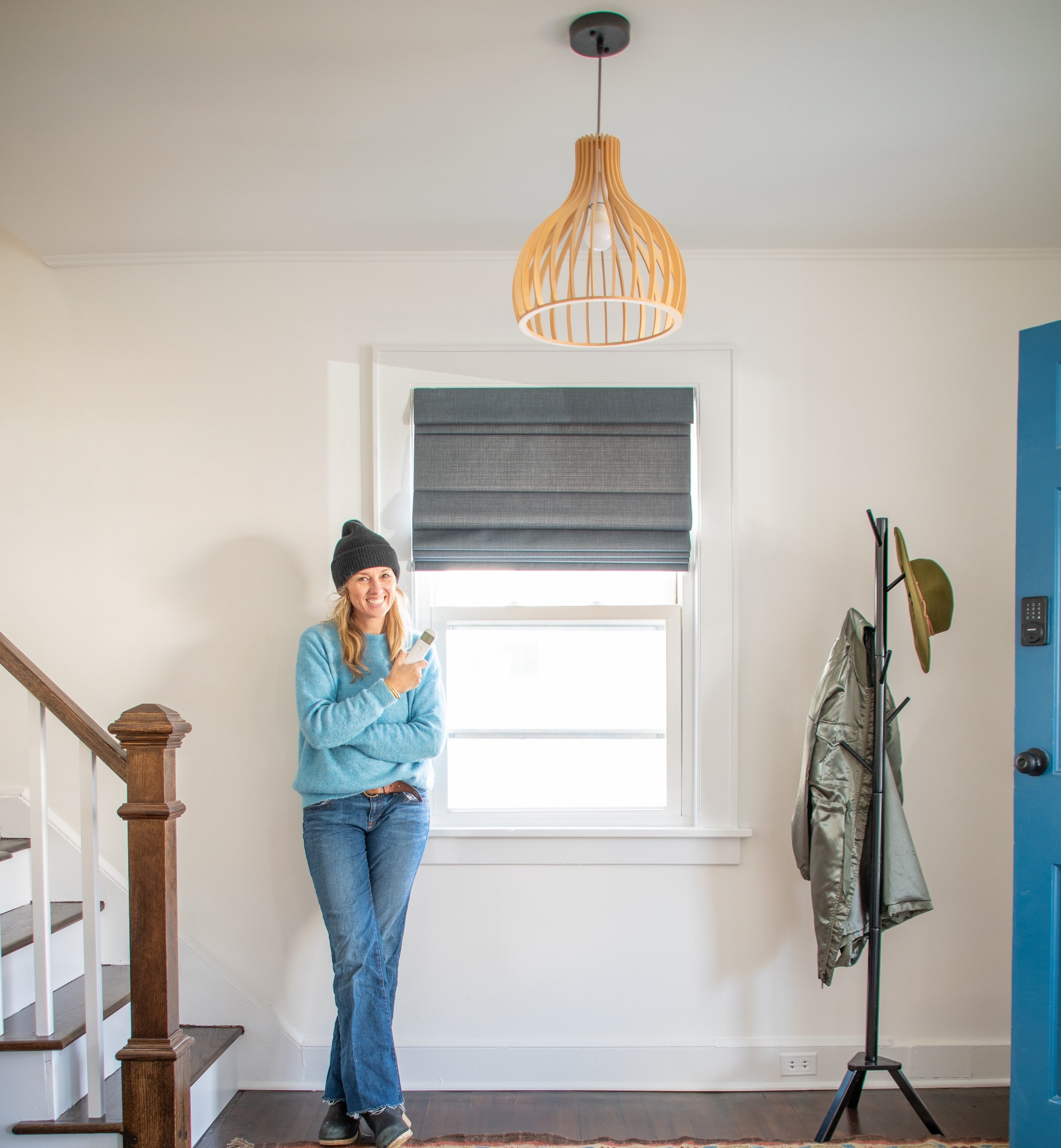 Before & After Transformation with Motorized Window Shades